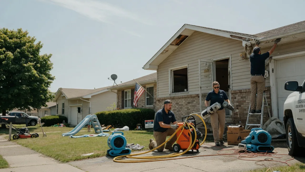 Water Damage Restoration in Justice, IL near me